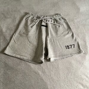 Essentials Light Gray Men's Athletic Shorts